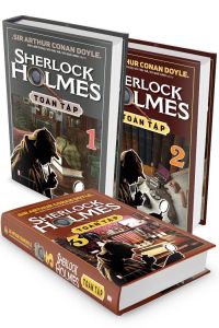 Sách - Sherlock Holmes Trọn Bộ 3 Tập Mới Nhất 2021 (Bìa Cứng)