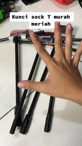 PROMO!!! Kunci Sock T Hitam YUKIDO 7 - 8 - 9 - 10 - 11 - 12 - 13 - 14 - 17 Original / Kunci T Murah