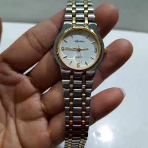 Đồng hồ nữ demi Alfadine size 32mm second hand si Nhật