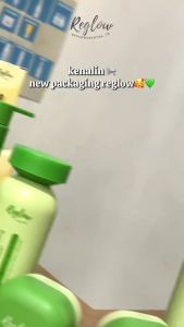 Reglow 2 in 1 Toner & Micellar Water Melembapkan dan Mengangkat Sel Kulit Mati