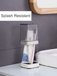Bathroom Dustproof Toothbrush Multipurpose Portable Toothbrush Holder Toothbrush Case Travel Storage Box
