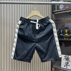 กางเกงขาสั้นชายพิมพ์ลายฤดูร้อน ทรงหลวม ทรงหลวม หัวเข็มขัด ทรงหลวม หัวเข็มขัด กางเกงชายหาด กางเกงขายาวห้าแฉก กางเกงขายาวห้าแฉก