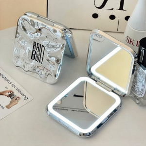 BLK Cosmetics | Portable Folding LED Lighted Makeup Mirror