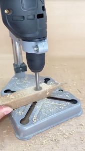 Drill Stand Dudukan Mesin Bor Tangan Listrik Menjadi Bor Duduk Cocok Untuk 10-13mm