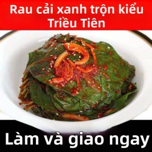 Dưa Cải Tía Tô Cay