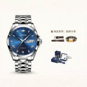 Imported Movement Gold Mens Automatic Mechanical Watch