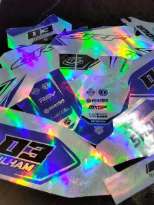 Decal crf hologram stiker hologram crf 150l bisa custom