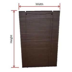 Outdoor Bamboo Blinds / Wooden Blind W)x(H) # Bidai Kayu # Bidai Buluh #