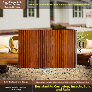 XiMei WoodWork | Garden Partition Fence