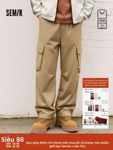 Semir | Outdoor Fall Loose Straight Leg Workwear Pants with Big Pockets