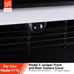 YZ | YZ For Tesla Model Y L Camera Cover Anti-collision Vehicle Decoration Waterproof HD Exterior Car Accessories Guard for Juniper