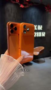 Macaron Heat Dissipation Tempered Glass Phone Case For iPhone 17 Air 16 15 14 13 Pro Max Lens Protection Shockproof Funda Cover