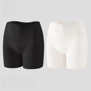 MiiOW | Quần an toàn Ice Silk không bao gồm cạnh quần lót cạp cao cho nữ MiiOW Adm-8083 Quần đùi ba trong một không để lộ