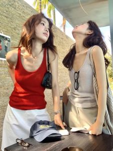 GEBOFU | Ameri-girl Style Flattering Knit Camisole