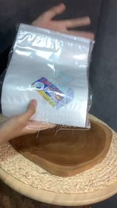 (BISA COD) Plastik Ziplock 13x22 cm Ziplock Putih Plastik Aksesoris Plastik Kemasan ISI 50 LEMBAR