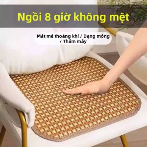 Gối Ngồi Tre Thông Gió & Thoáng Mát
