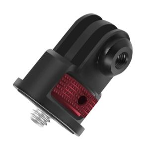 Đế Gắn Máy Ảnh Mini Xoay 360 Độ Bằng Nhôm Ren 1/4 Inch Gia Cố Dành Cho GoPro 13 12 Osmo Action 5PRO Insta360 X4 X3