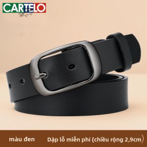 CARTELO | Dây Nịt Đơn Giản Đa Dụng Cho Nữ Có Khóa Kim