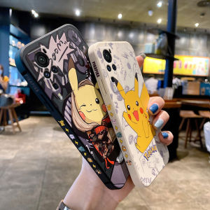 Cute Pikachu Vivo X9 Phone Case X9s All-Inclusive Camera X20 Liquid Silicone X21 Drop-Resistant X23 Colorful Version X27 Internet Celebrity X60 Limited Edition X6pro Couple Shell Protective Case Female