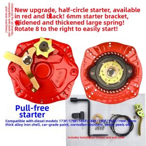 Hand Crank Diesel Engine Starter for 175-195 HP