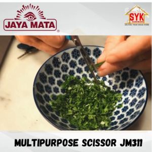 SYK Jaya Mata JM311 9 1/2 Inch Multipurpose Stainless Steel Scissors Kitchen Scissors Gunting Dapur 剪刀