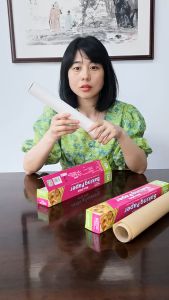 [10 ชิ้น] กระดาษไข BAKING PAPER กระดาษรองอบ กระดาษรองกันติด อุปกรณ์เบเกอรี่ ยาว 5เมตร และ10เมตร HS99.