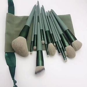 Kuas Make Up Set isi 13 pcs Rias Face Contour Eyeshadow Lipbrush 13pc Brush Kosmetik 13in1