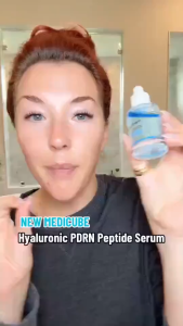 Medicube Hyaluronic Multi Peptide PDRN Serum 30ml – Intensive Moisture & Firming Care Niacinamide & Squalane Plumps & Soothes Dry Flaky Skin