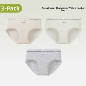 MiiOW | Antibacterial Long-crotch Sweet Bow Cotton Underwear