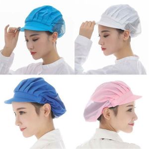 FUDESHE Work Wear Restaurant Catering Hotel Cook Hat Chef Cap Hair Nets Food Service