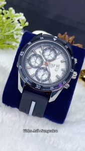 Jam Tangan Pria Asli Tahan Air Waterpoof Kasual Bisnis Kulit Rubber Sport Premium Original Waterproof New Model Lexier Import Terbaru Luminous Bercahaya Kalender Aktif Kaca Tahan Gores Quartz Analog Cowok Formal Aksesoris Arloji Mens Watches -JBP-02