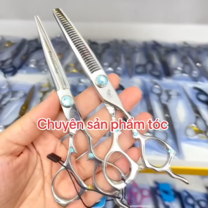 Kéo cắt tóc cao cấp cao cấp Freelander 6.0in ( đá xanh )