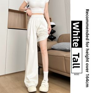 XIANYIJIAO | Summer Thin Wide Leg Pants for Big Sizes