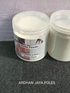 Obat Marmer Glitter Powder Bubuk Putih Untuk Poles Marmer Putih