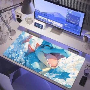 Bandai | Pokemon Large Rubber Gaming Mouse Pad Keyboard Desk Mat With 2MM Stitched Edge Design