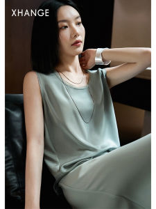 Soft Draping Silky Sleeveless Top 23mm