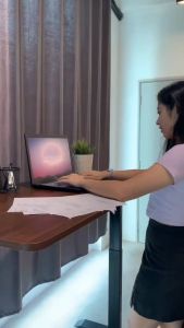 Hexabyte Co-Space Lite Ergonomic Motorized Height Adjustable Table/Standing Desk 120CMx60CMx(70CM-115CM)