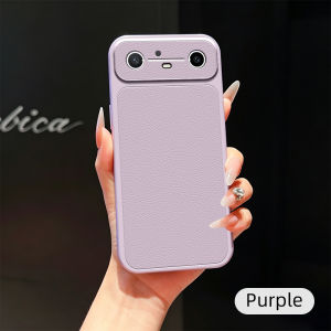 Luxury Leather Texture Phone Case For Tecno Spark Slim Anti-Slip Shockproof Camera Protection Back Cover