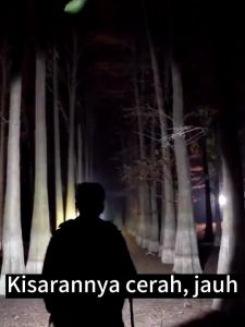 【Garansi 30 tahun】headlampu LED sorot 500W tahan air IP67 tali kepala dapat disesuaikan penerangan terus menerus selama senter super terang lampu kepala zoom cahaya kuat lumen USB charging dengan sensor tangan sorot dengan cahaya kecerahan jangkauan jauh