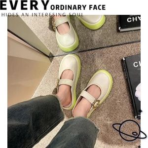 NDDshop ปังมาก รองเท้าสวมเปิดส้นหัวมน ดีไซน์แฟชั่นสวยงาม วัสดุยางนิ่มใส่สบาย สีโทนมินิมอล 4 สี สาวๆสายหวานห้ามพลาดบอกเลยน่ารักจริง
