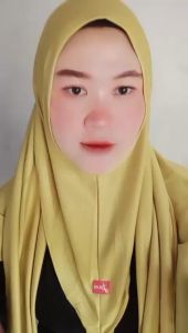 PASHMINA INSTAN TUTUP LEHER INSTAN NINJA PASMINA OVAL MALAY