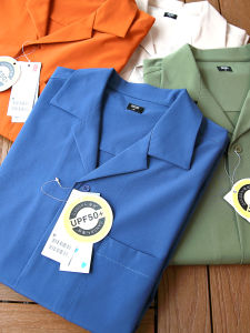 ผู้ชายระบายอากาศ UPF50 + เสื้อป้องกันแสงแดดกลางแจ้งแขนสั้นเสื้อเชิ้ตลําลองแห้งเร็วโดย Huahua U Home สําหรับฤดูร้อน