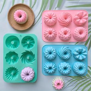 Different Shape Cake Molds 3D House Style Cupcake Cups Silicone Mold Baking Tray Non-Stick & Durable Perfect for Home Bakers
