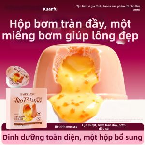KUANFU | Thức Ăn Ẩm Cho Mèo Mọi Giai Đoạn Với Dầu Cá Để Chăm Sóc Tóc