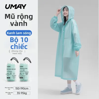 Umay(佑美) | Áo Mưa Toàn Thân Dùng Một Lần Cho Đi Bộ Ngoài Trời Leo Núi Du Lịch
