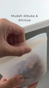 Sillyco - Silly-Up Little Bit 250 mL - 100% Platinum Food Grade Silicone Bag BPA Free