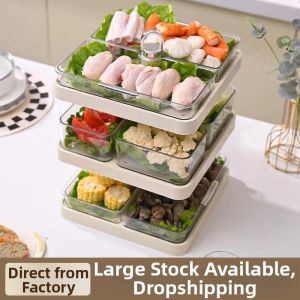 Stackable Multi-layer Hot Pot Dish