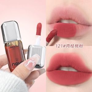 NoVo Intentional Mist Lip Mud Long-lasting Matte Finish Waterproof Non-stick Cup Colorful Velvet Texture Natural Look Lipstick