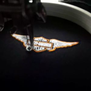 อาร์มติดเสื้อ BIKER อาร์มตำแหน่ง BIKER CLUB ขนาด 10 x 2.7 อาร์มติดเสื้อ ปักแน่น เน้นคุณภาพ คุ้มราคา