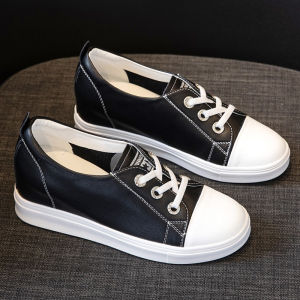 Trendy Sunday Womens Casual Shoes Travel Comfortable Leather Pure Leather Slope Heel Breathable Sporty Flat Bottom Shoes